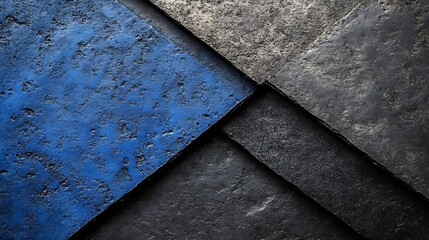 Abstract Blue And Black Textured Background