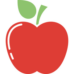 Simple vector icon apple