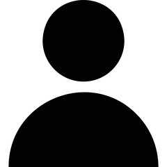 Simple vector icon avatar profile

