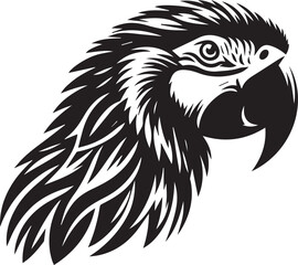 Spix Macaw Parrot Vector Design 
