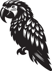 Spix Macaw Parrot Vector Design 