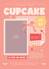Cupcake Bakery Sale Flyer