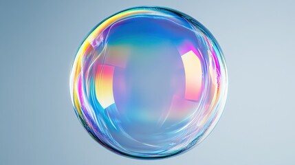 Set of realistic colorful soap bubbles on white background,Soap bubbles for vector illustrations,3d pink soap ball. Realistic rainbow water bubble,Pink soap bubbles float,copy space.