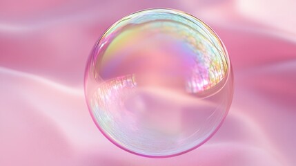 Set of realistic colorful soap bubbles on white background,Soap bubbles for vector illustrations,3d pink soap ball. Realistic rainbow water bubble,Pink soap bubbles float,copy space.