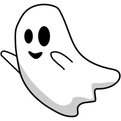Halloween Ghost Doodle