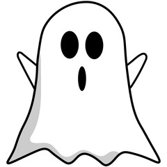 Halloween Ghost Doodle