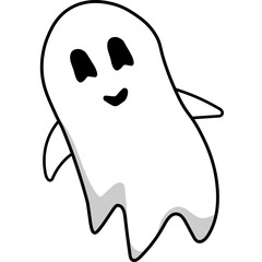 Halloween Ghost Doodle