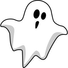 Halloween Ghost Doodle