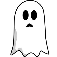 Halloween Ghost Doodle