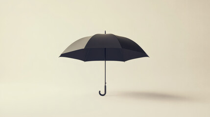 Modern umbrella mockup with minimalist design.