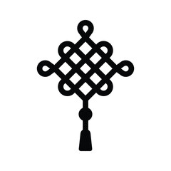 Have a look at this amazing icon of chinese knot in modern style