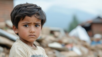 Earthquake relief efforts featuring aid workers in action.
