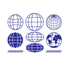Globe Vector Art, Earth Vector Icons and Graphics