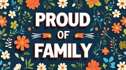 Proud Of Family Floral Design