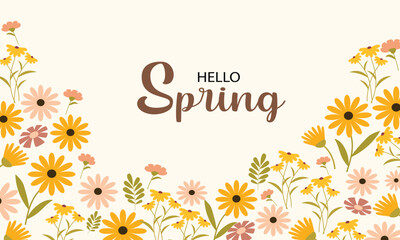 spring floral background
