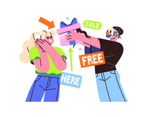 Hacker cheats people with spam. Thief phishing personal data, hacking by fake adware by email. Cyber crime, scam in the Internet, online fraud concept. Flat isolated vector illustration on white