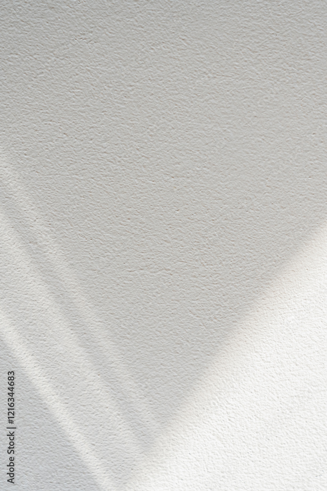 Poster white background,studio kitchen room and shadow, light on grey concrete wall texture,empty grey back