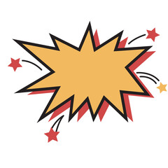 Fototapeta premium Comic Explosion Effect
