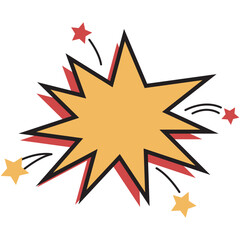 Comic Explosion Effect