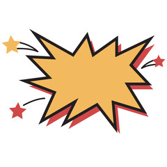 Comic Explosion Effect