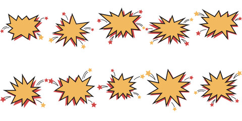 Comic Explosion Effect