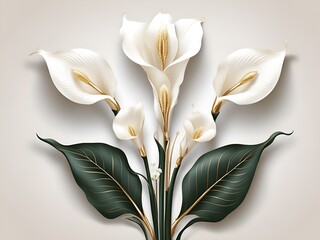 white calla lily