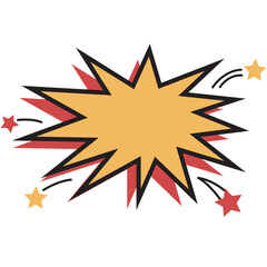 Comic Explosion Effect