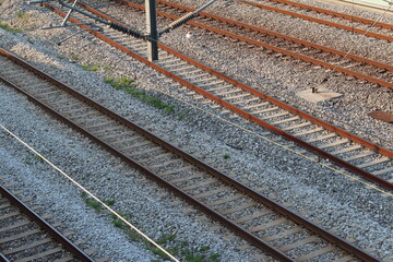 railway tracks at wangsimni station