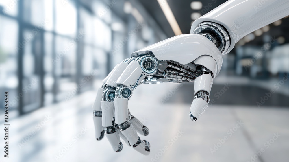 Poster advanced robotic hand: a glimpse into the future of automation