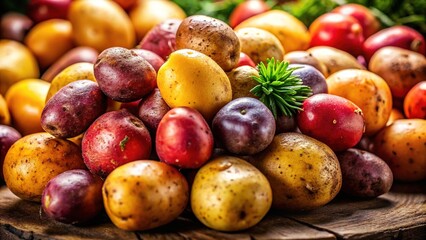 Fresh Potatoes Ready to Cook - High-Quality Food Photography