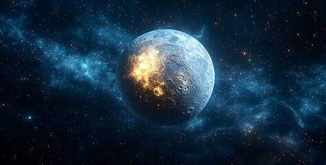 Obraz premium planet in space