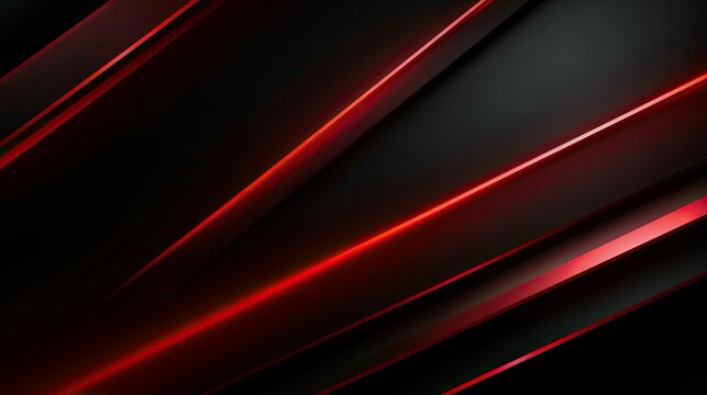 A sleek abstract design featuring red and black diagonal lines for modern aesthetics.