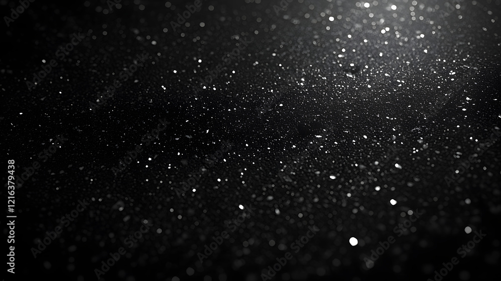 Poster light beam illuminating a dark background creating a dramatic contrast effect