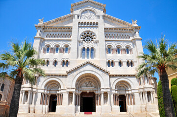 モナコのとても美しい街並み風景Beautiful cityscape of Monaco