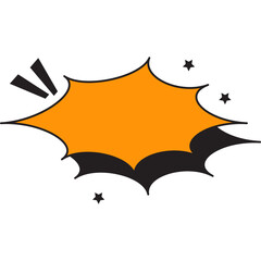 comic explosion effect