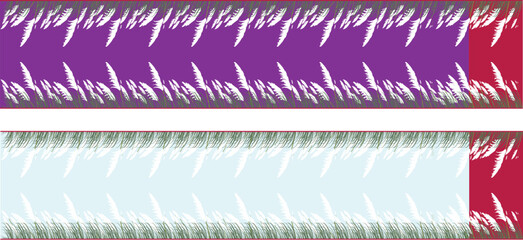 kash ful saree illustration