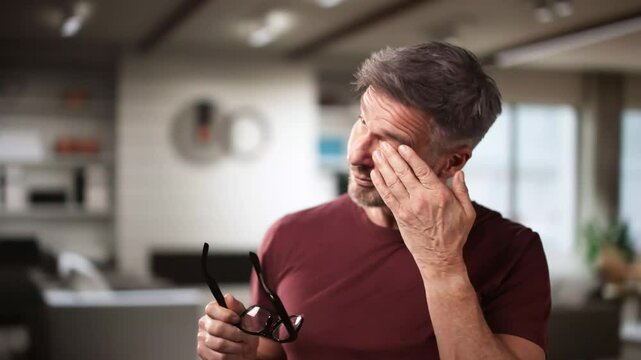 Eye Glaucoma Or Tired Dry Eyesight