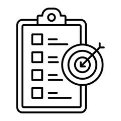 target outline icon