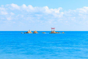 冬の八幡奈多宮　市杵島　大分県杵築市　HachimanNada Shrine in winter. ikishima....