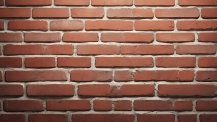 Obraz premium Brick Wall Texture: A close-up shot revealing the textured pattern of an aged brick wall, showcasing the rugged beauty of architectural structure and weathered craftsmanship. 