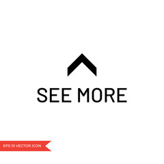 See more icon. Swipe Up button. Arrow up for social media stories, scroll	
