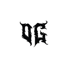 OG monogram logo design letter text name symbol monochrome logotype alphabet character simple logo