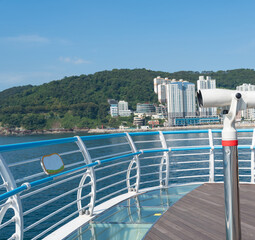 The most beautiful Viewpoint Gbusan air cruise Busan(pusan), South Korea
