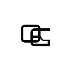 OG monogram logo design letter text name symbol monochrome logotype alphabet character simple logo