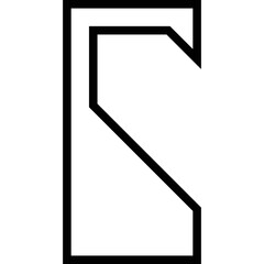 Simple vector icon do not disturb