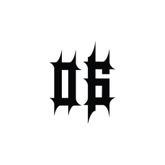 OG monogram logo design letter text name symbol monochrome logotype alphabet character simple logo