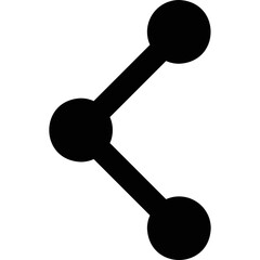 Simple vector icon share