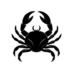 blue crab isolated on white