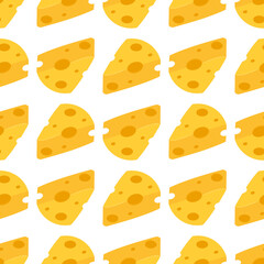 Cheese Seamless Pattern