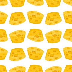 Cheese Seamless Pattern